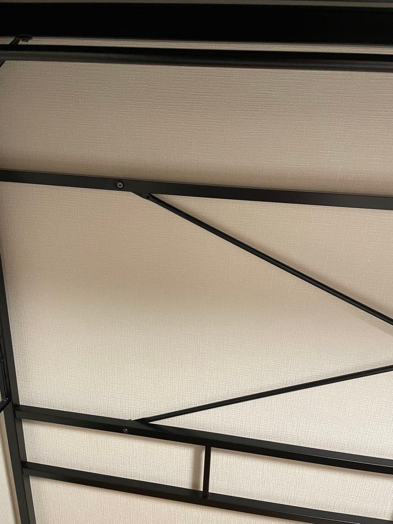 オ*ズ様 ニトリ　バジーナ　ハンガーシェルフ　ブラック