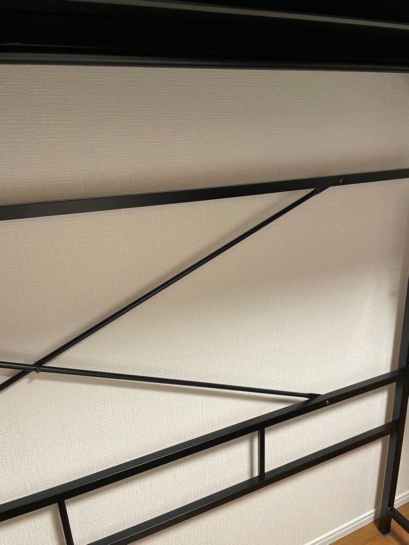 オ*ズ様 ニトリ　バジーナ　ハンガーシェルフ　ブラック