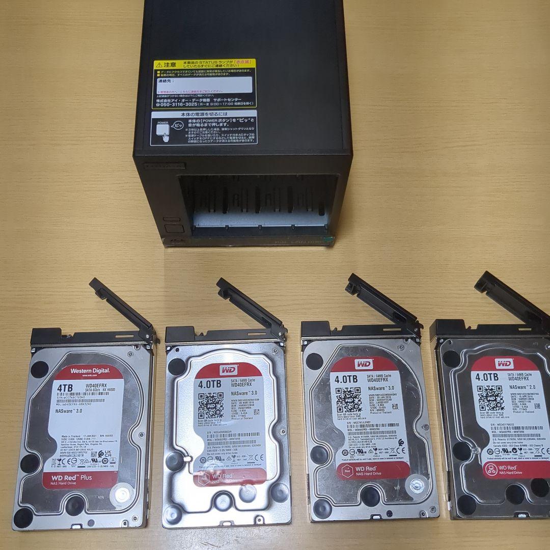 外付けハードディスク・ドライブ I-O DATA LAN DISK HDL4-XA16 10GBE