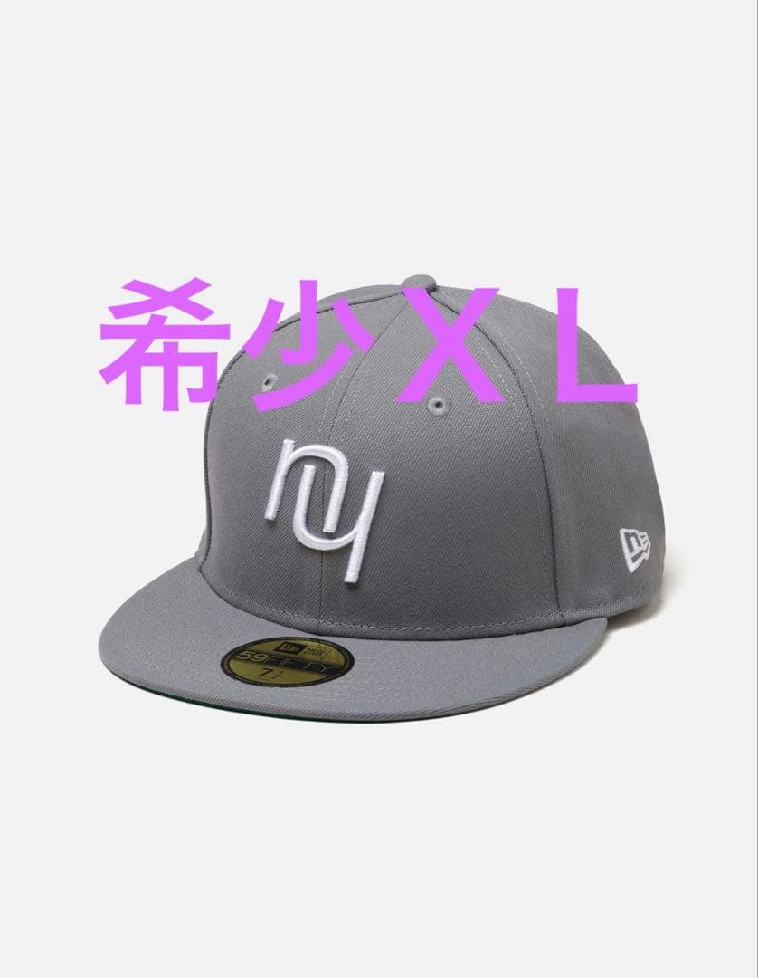 NH X NEWERA. 59FIFTY グレー　ＸＬ