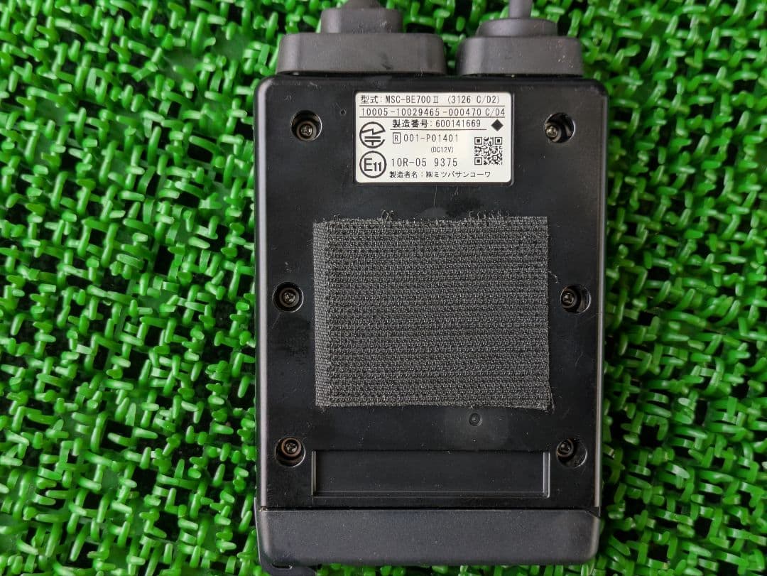 ETC2.0　バイク用　MSC-BE700Ⅱ　ミツバサンコーワ