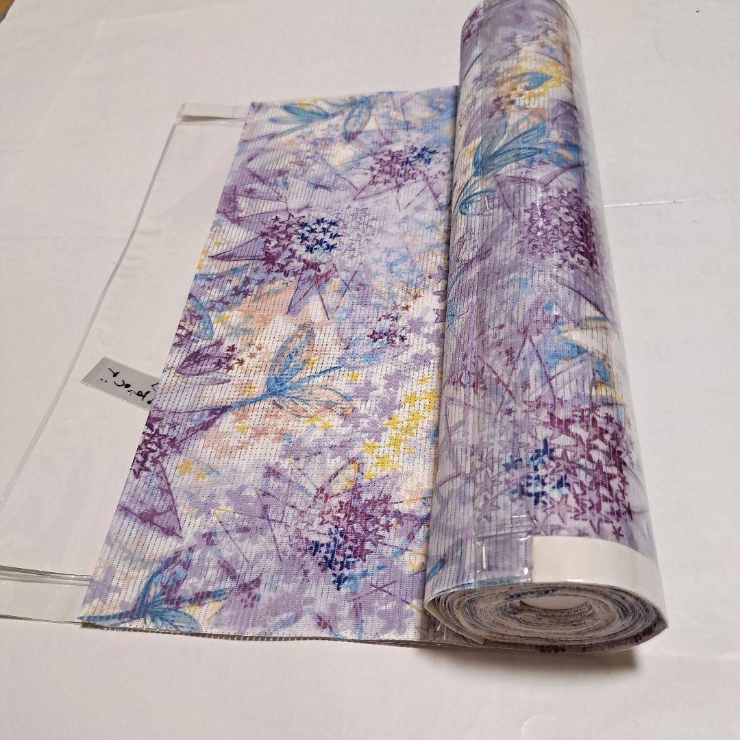 No.5312　浴衣　反物　金子みすず　綿絽　着物　新品未使用