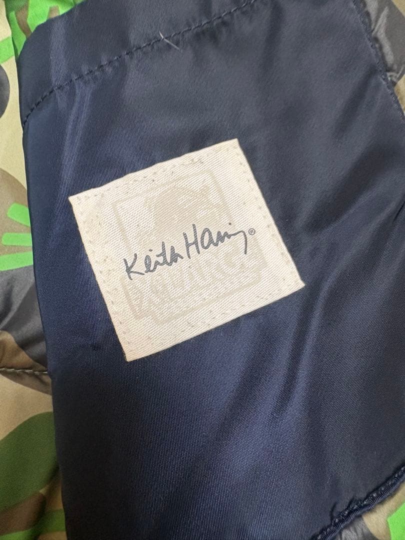 N3B ALPHA × XLARGE × キースヘリングコラボJKT Sサイズ