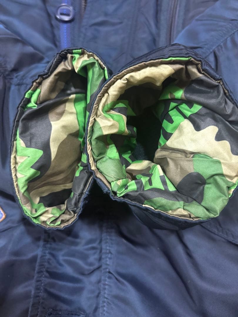 N3B ALPHA × XLARGE × キースヘリングコラボJKT Sサイズ