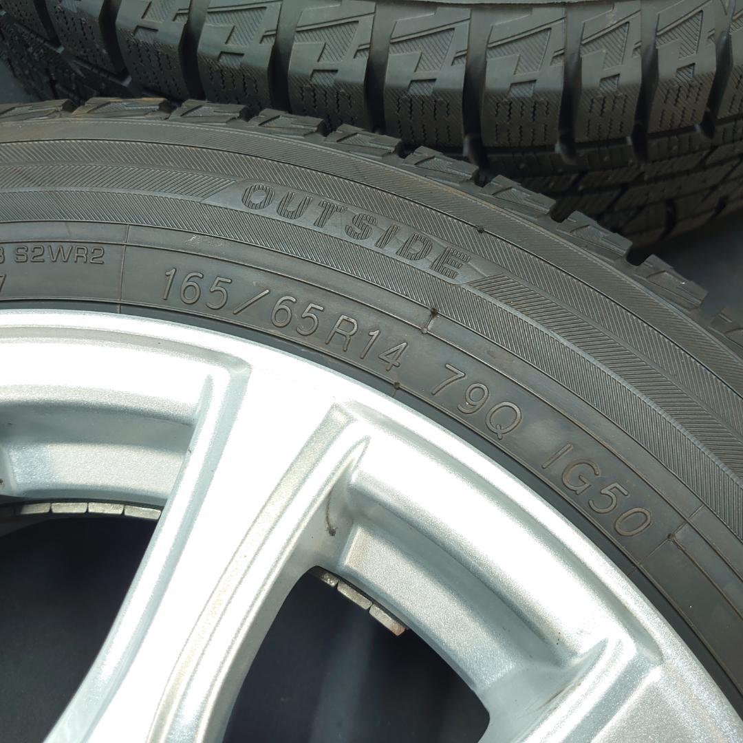 社外アルミ 165/65R14 ルーミー タンク デミオ トール デリカD2