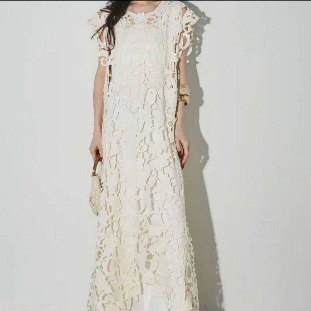 【AUBREY】レースレイヤードワンピース ANDREA&Co