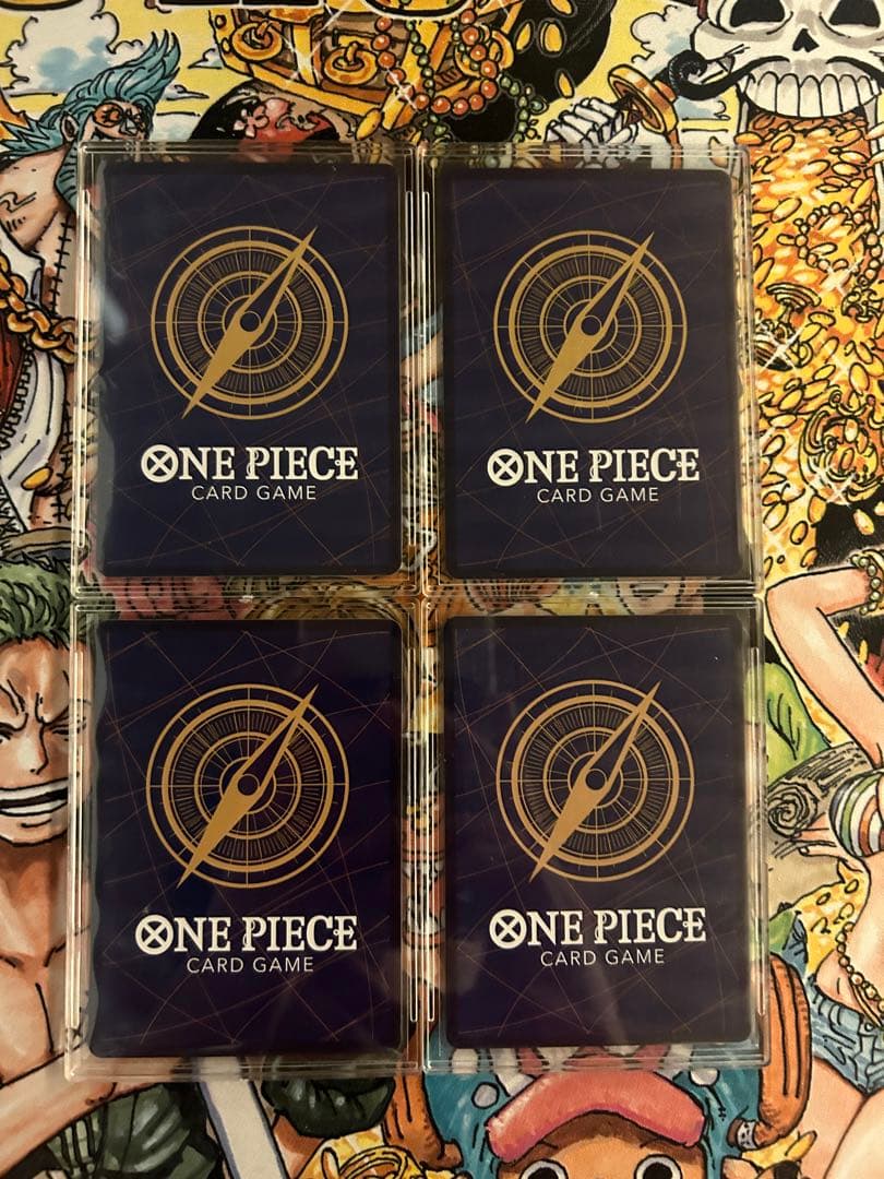 センゴク SP（スペシャル）【OP07-046】蒼海の七傑 ワンピースカード4枚