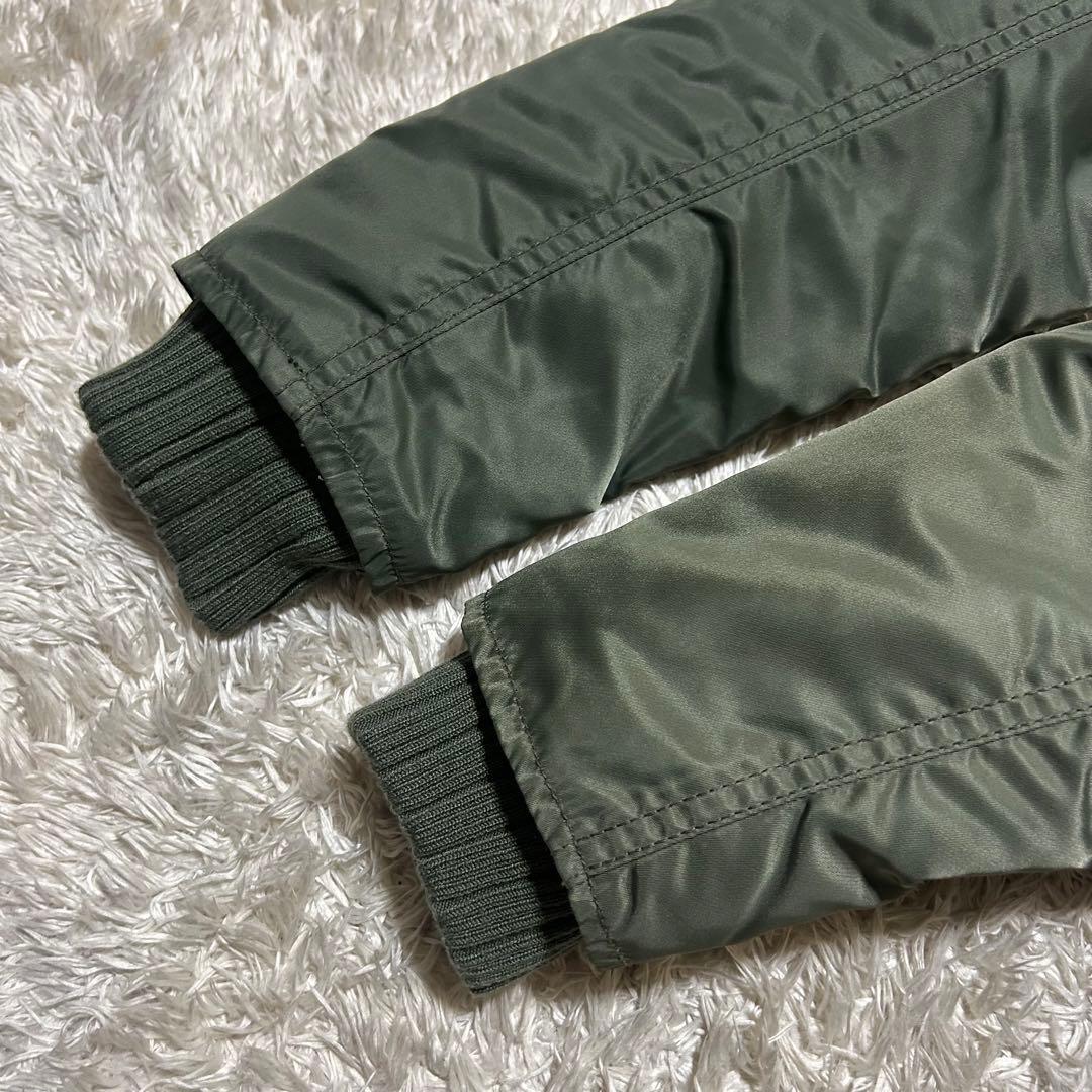 AVIREX ファイヤーマンN-3Bフライトジャケットモッズコート カーキ L