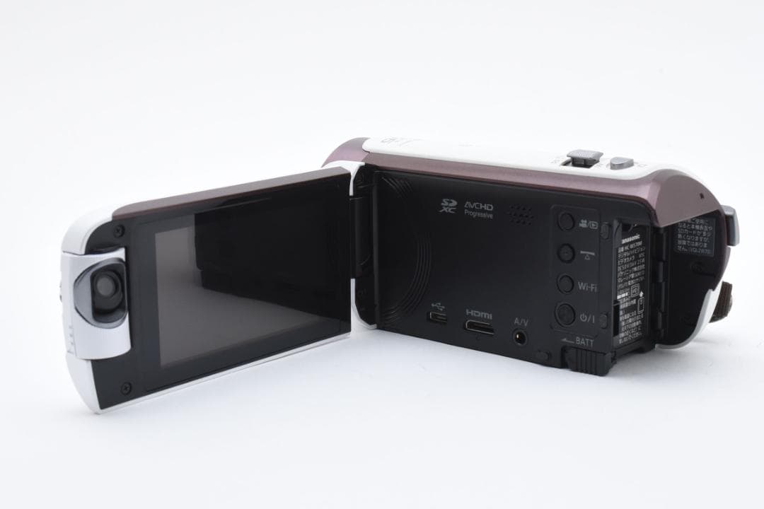 【美品】Panasonic ビデオカメラ　HC-W570M ホワイト
