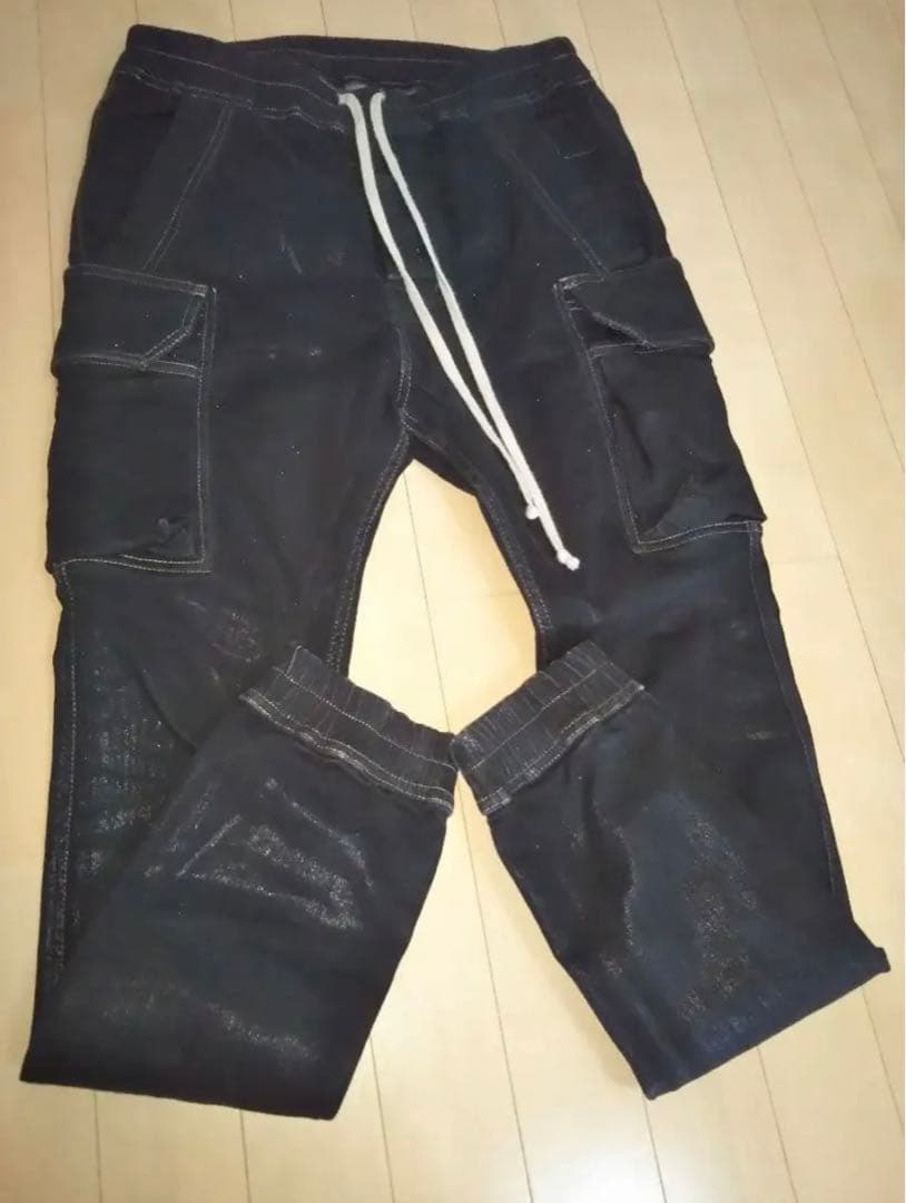 ブラックコーティング マストドン ジョガーパンツ