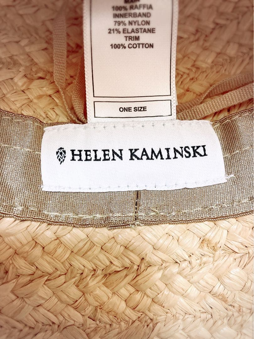 C*i様 未使用❤️HELEN KAMINSKI ヘレンカミンスキー ラフィアハ