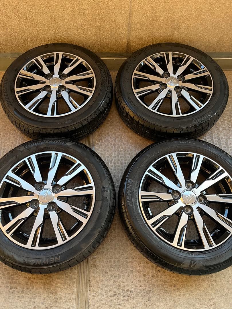 14インチ タントカスタム純正タイヤホイールセット