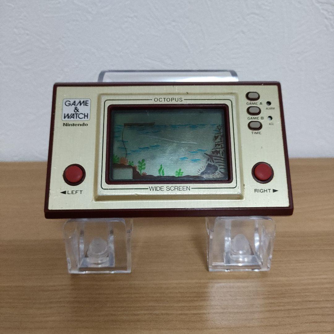 ゲーム＆ウォッチ　オクトパスニンテンドー任天堂Nintendo　メンテナンス済み