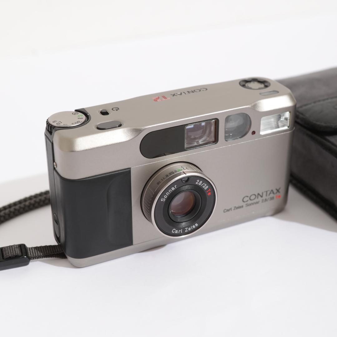 CONTAX T2 Carl Zeiss Sonar 28/38コンパクトカメラ