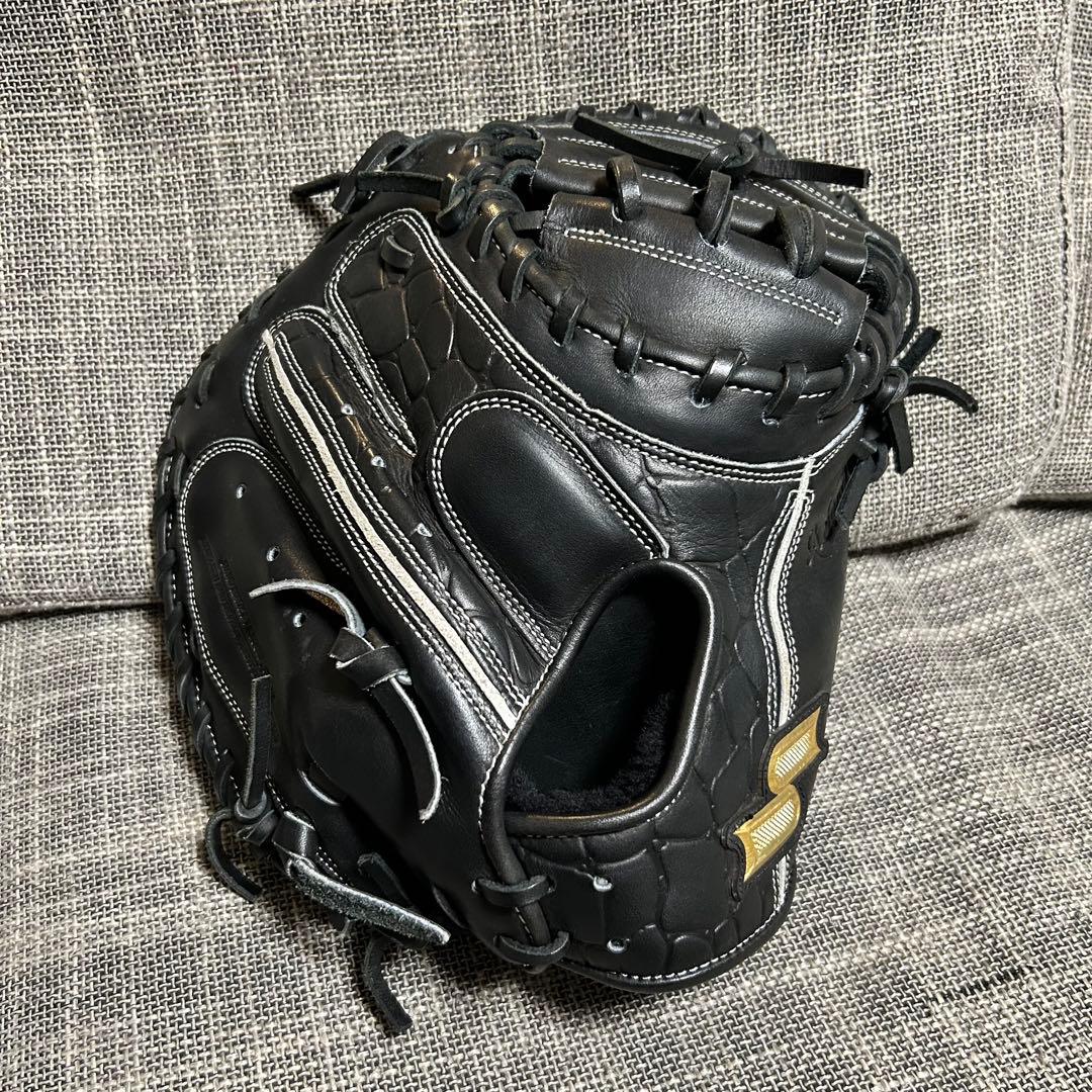 SSK キャッチャーミット 硬式グローブ 黒