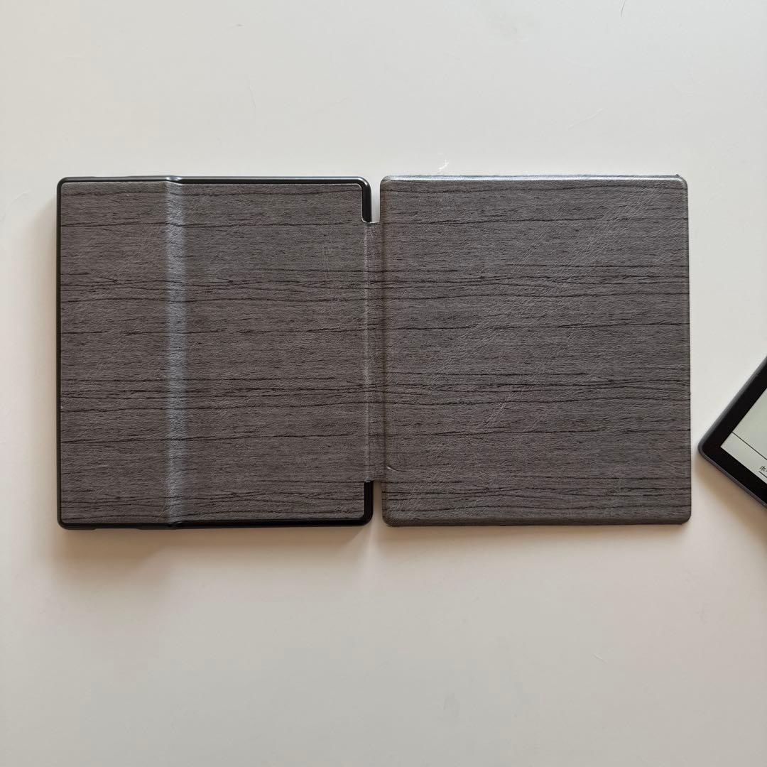 Kindle Oasis 第9世代 防水 8GB 開閉式軽量グレーケース付