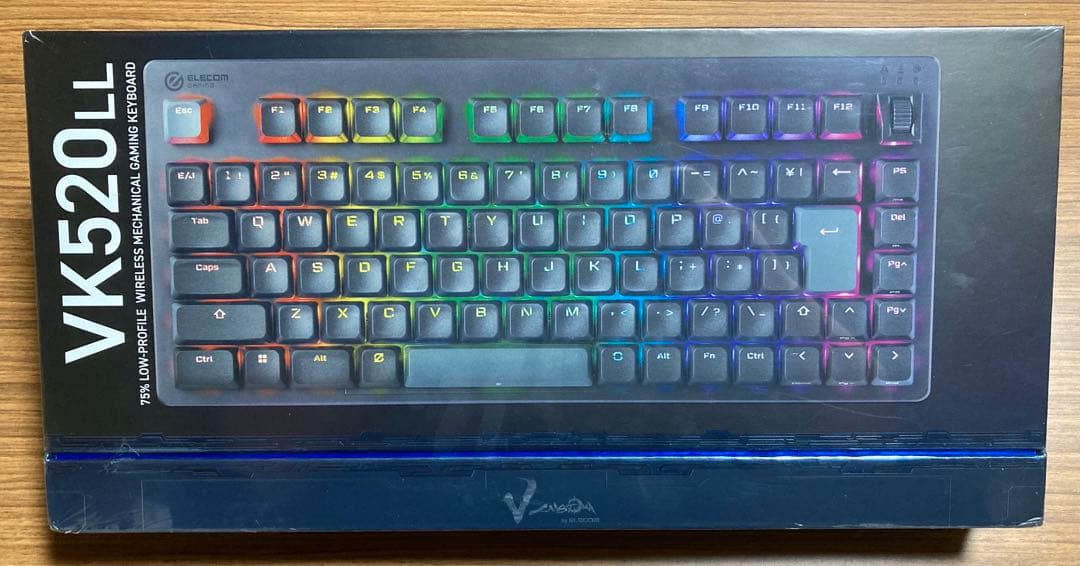 ELECOM ゲーミング　キーボード　VK520LL TK-VK520LLBK