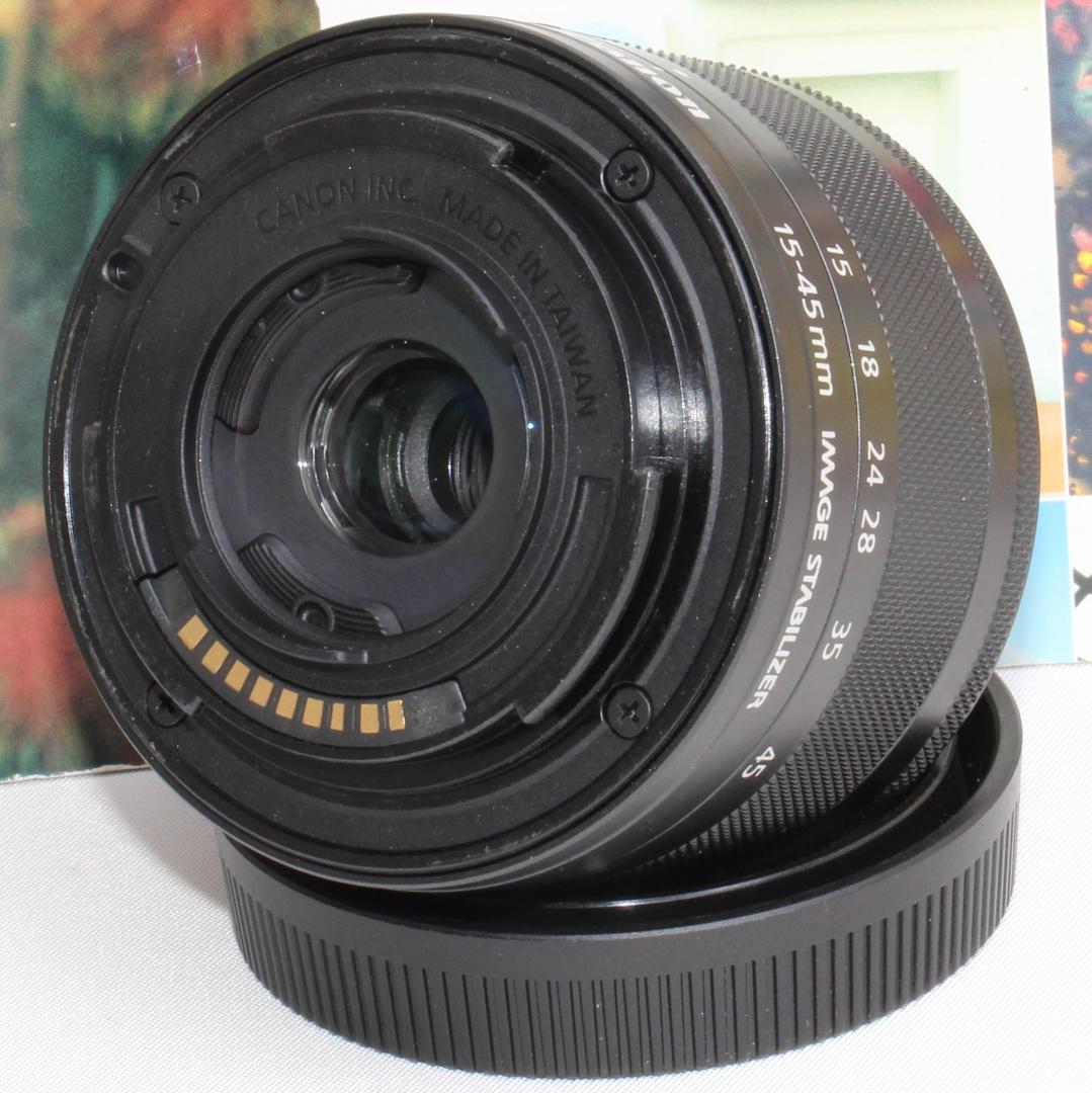 ❤️手ぶれ補正内蔵❤️キャノン EF-M 15-45 mm IS STM❤️