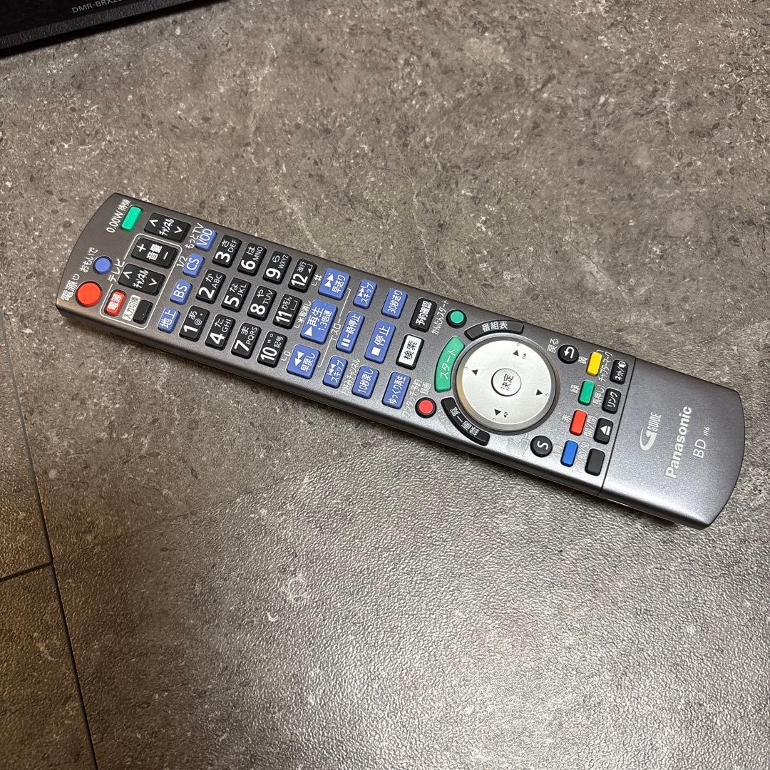 Panasonic DMR-BRX2020 ブルーレイレコーダー　全録