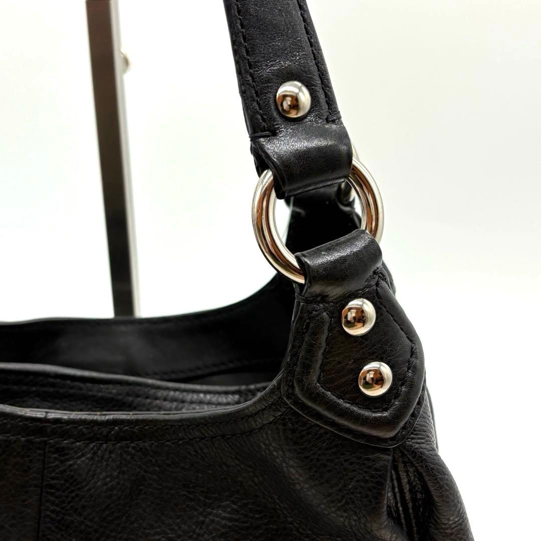 GAO　COACH コーチ　アシュレイ　ハンドバッグ　レザー　ブラック　黒