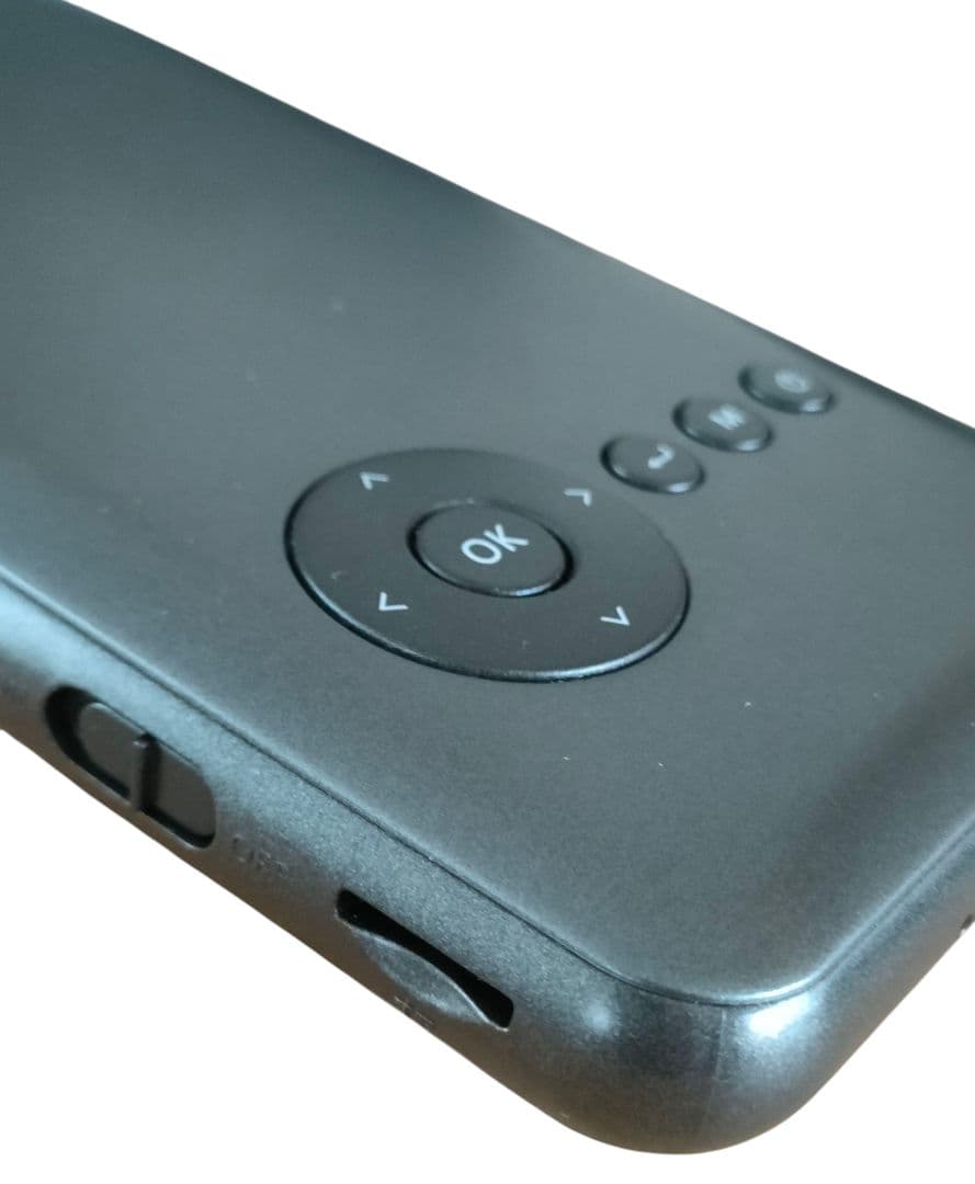 【UENO-mono／カバーニ】モバイルプロジェクター T89AQ ブラック