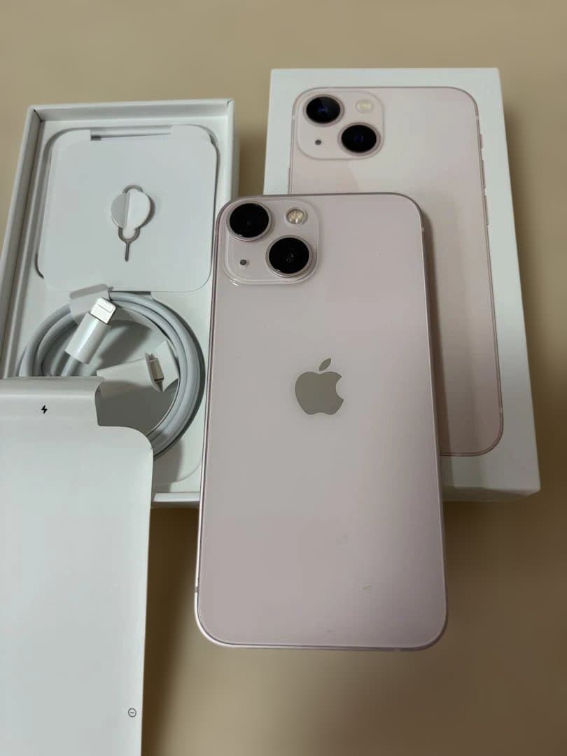 超美品 Apple iPhone 13 mini 256GB ピンク おまけ付