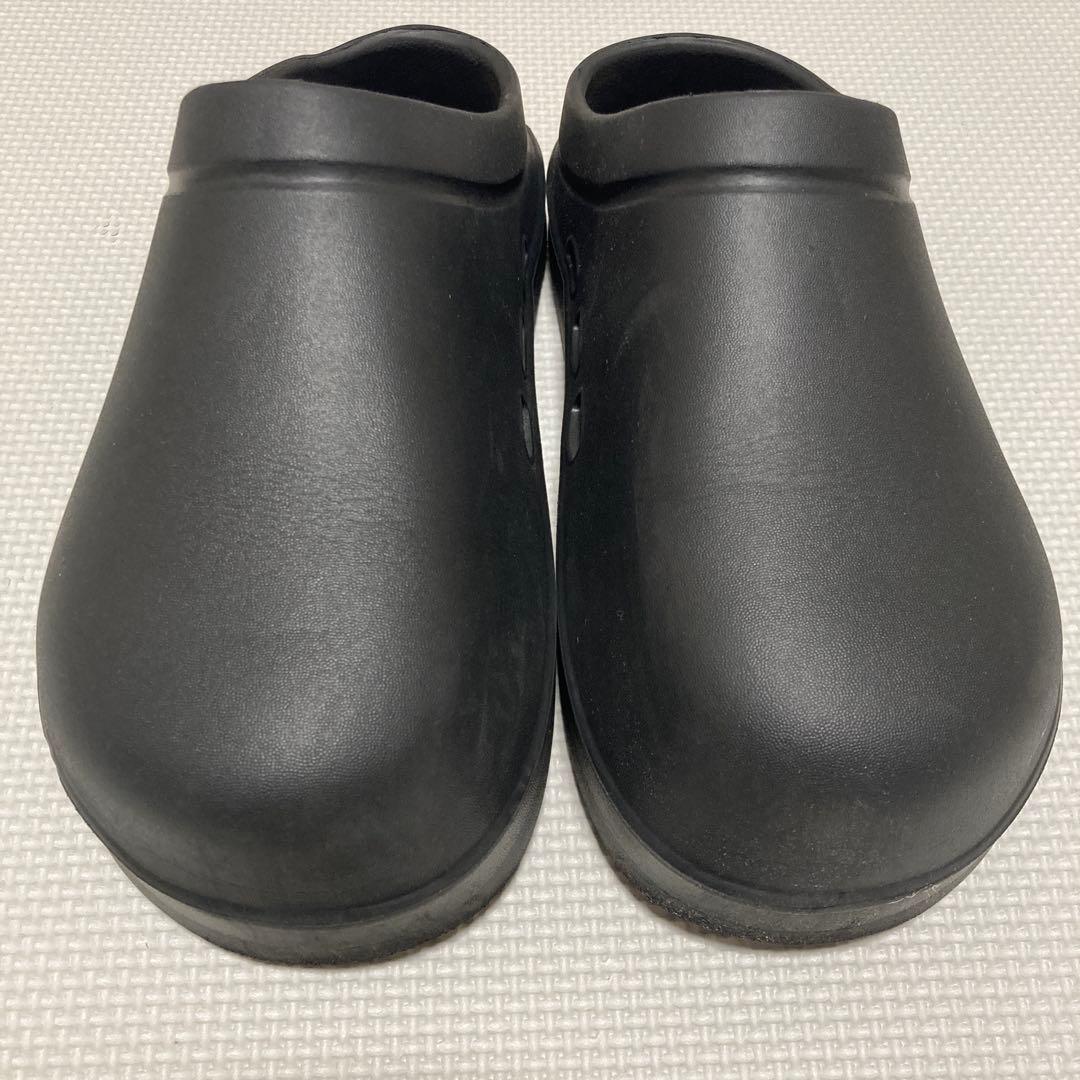 ま*る様 racbaki サボサンダル レディースM (鼻緒なし) ブラック