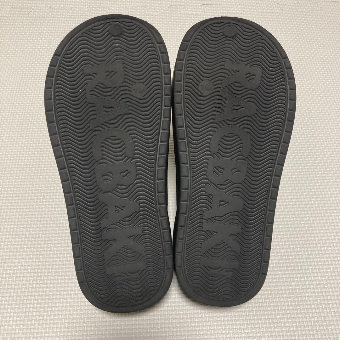 ま*る様 racbaki サボサンダル レディースM (鼻緒なし) ブラック