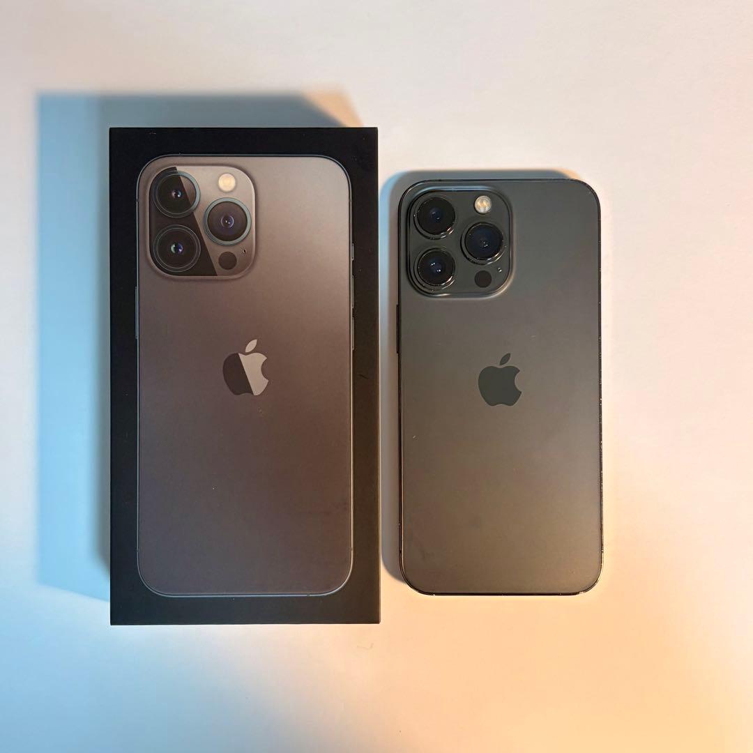 iPhone 13 Pro 128GB グラファイト 本体のみ 傷あり