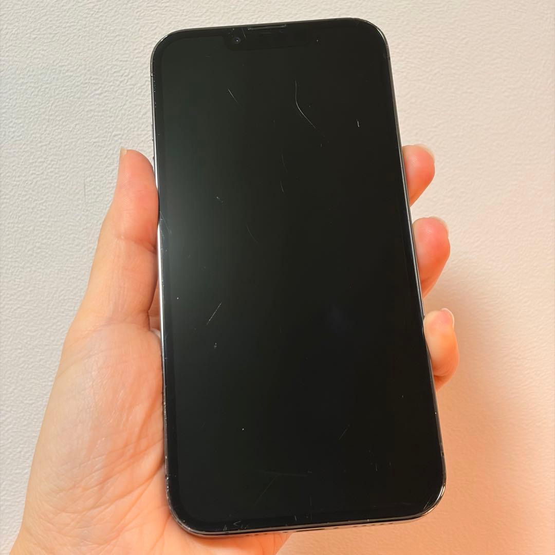 iPhone 13 Pro 128GB グラファイト 本体のみ 傷あり
