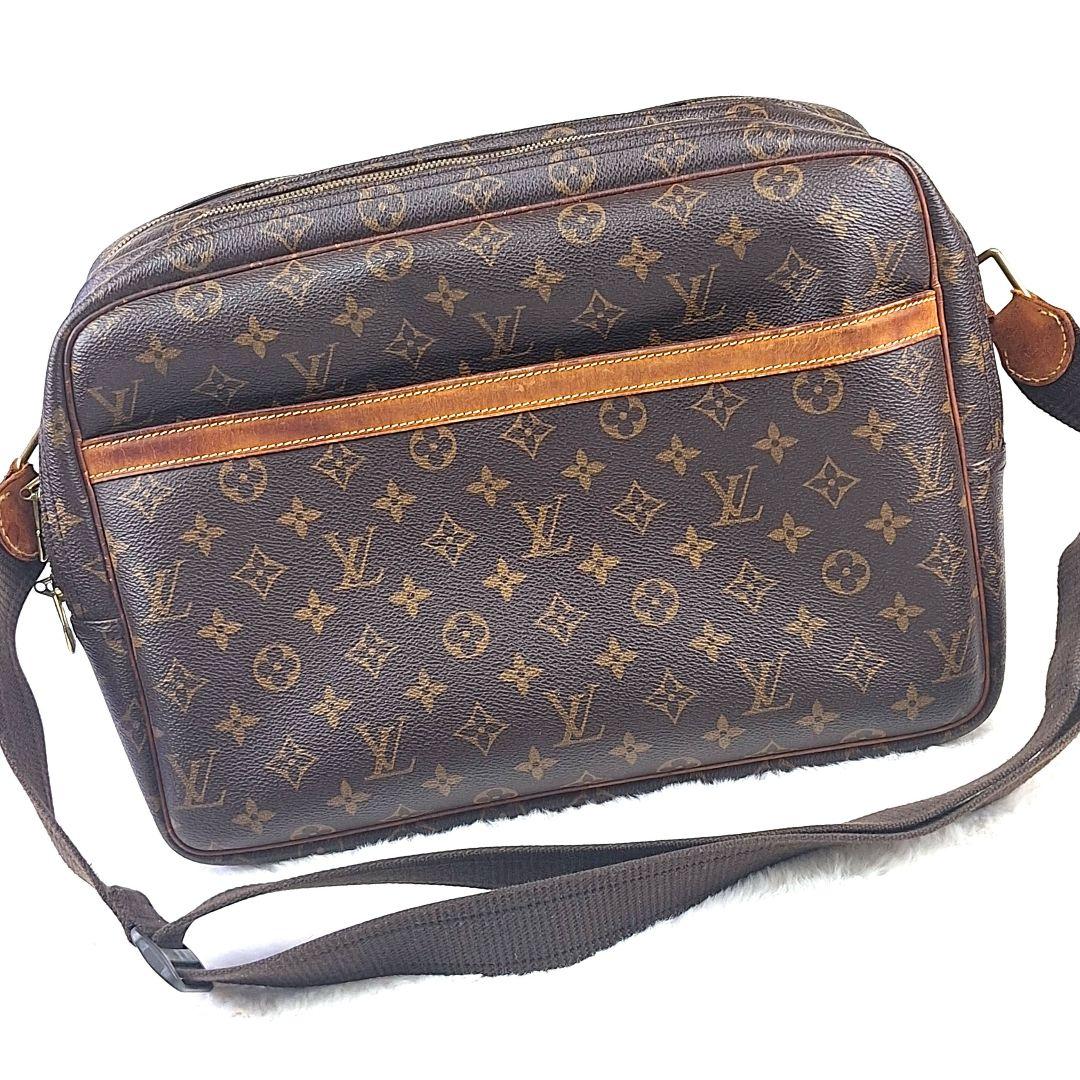 vintageルイヴィトン リポーター GM モノグラム ショルダーバッグ