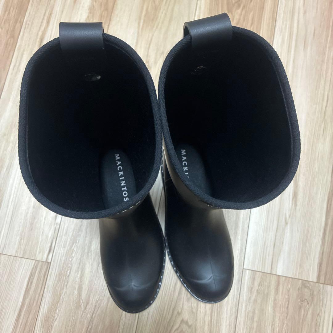 美品！MACKINTOSH ブラック　ロングブーツ