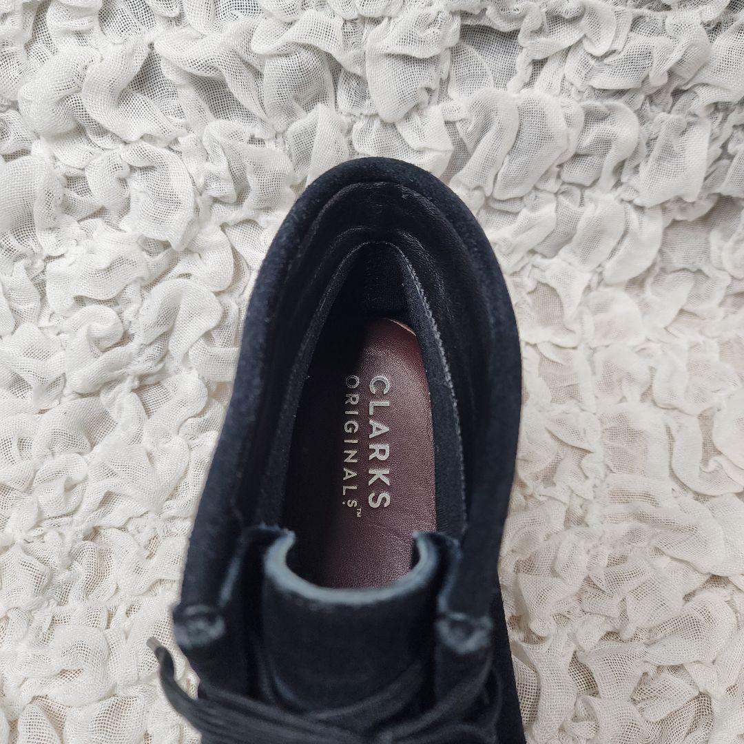 クラークス ゴアテックス レザー スエード ワラビー デザートブーツ モカシン