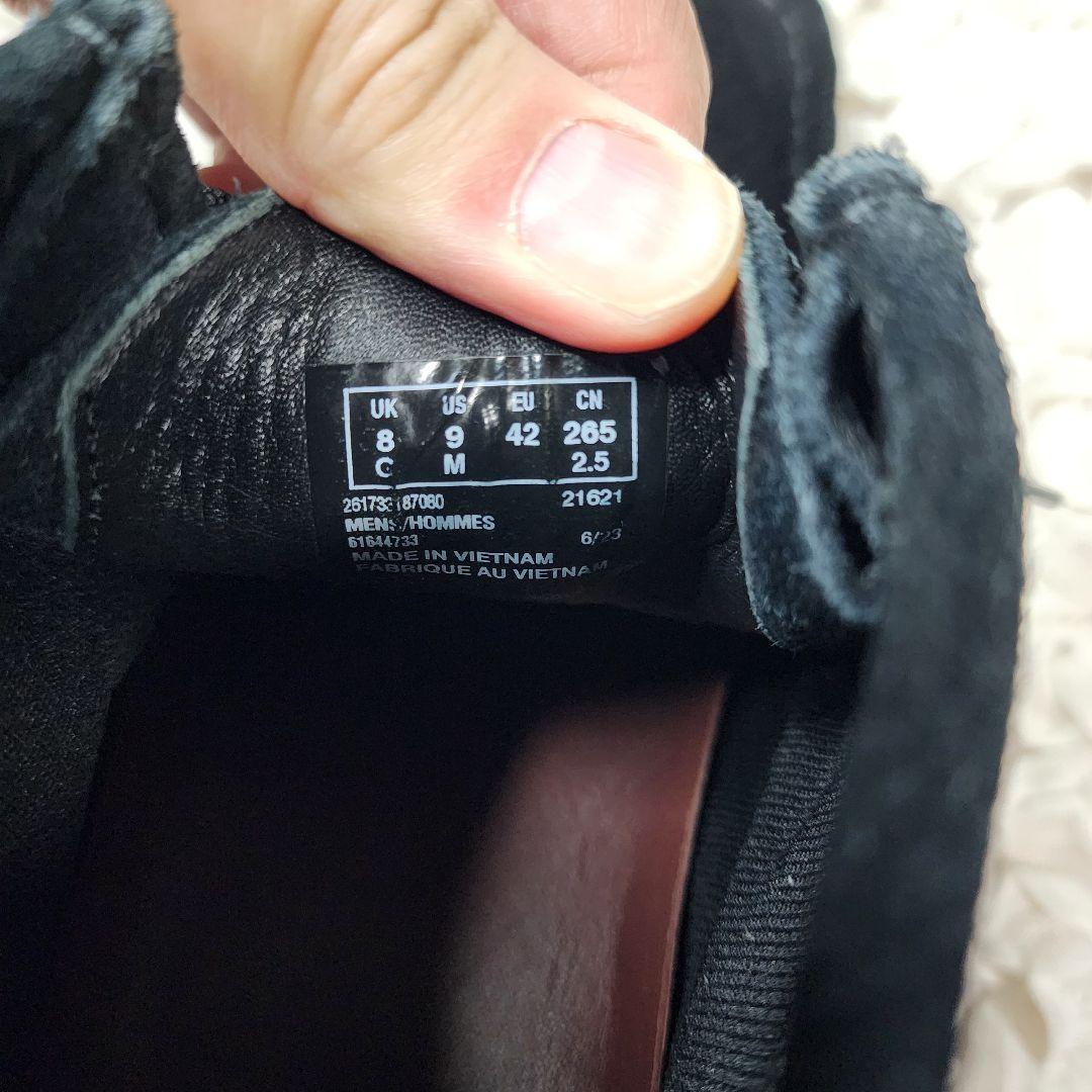 クラークス ゴアテックス レザー スエード ワラビー デザートブーツ モカシン