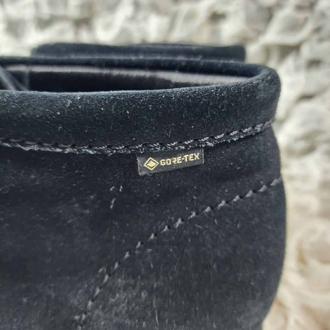 クラークス ゴアテックス レザー スエード ワラビー デザートブーツ モカシン