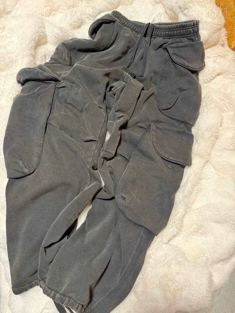 【ほぼ未使用】entire studios ヘビースウェット カーゴ パンツ M