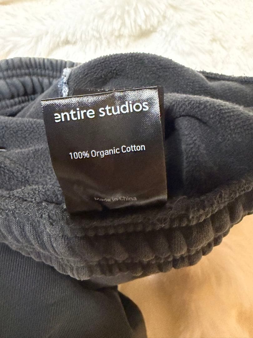 【ほぼ未使用】entire studios ヘビースウェット カーゴ パンツ M