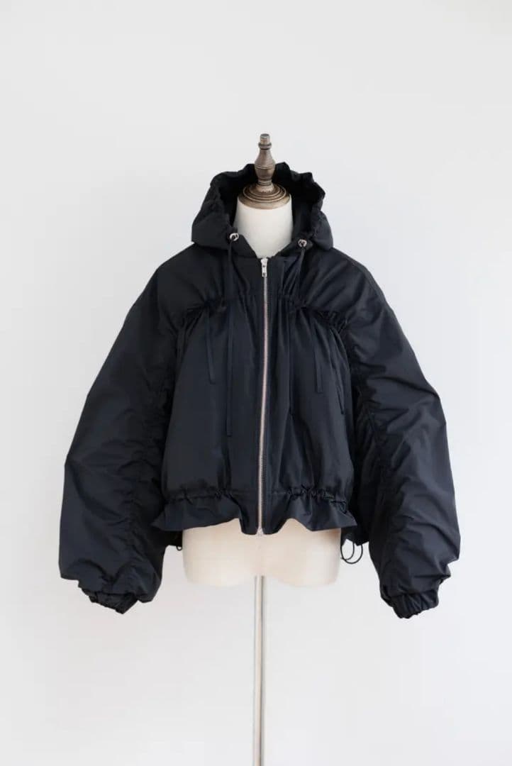 新品未使用♡pois♡ポワ、ribbon blouson、リボンブルゾン