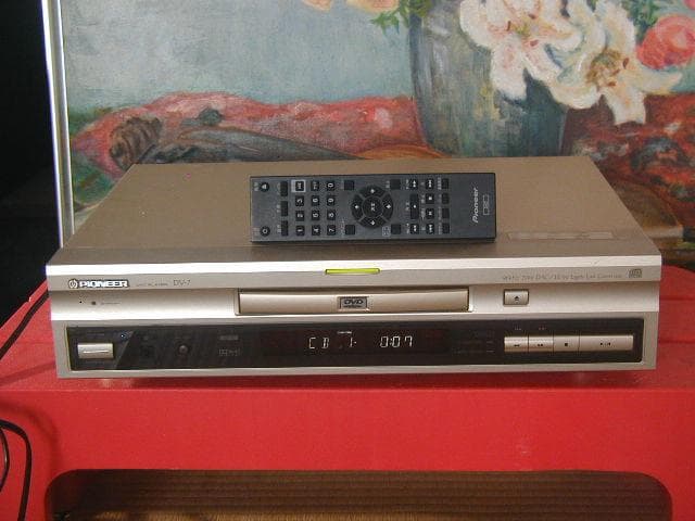 ★PIONEER パイオニア　DV-7　ＤＶＤ／ＣＤプレーヤー　動作良好。