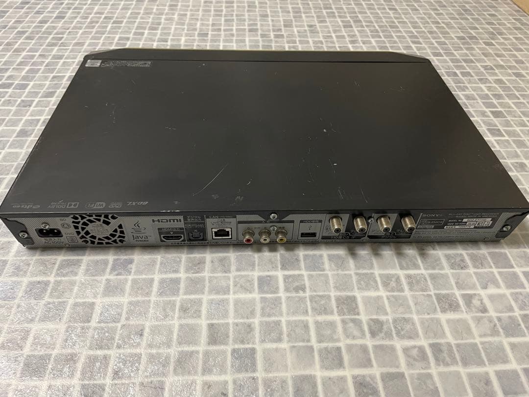Sony BDZ-ET1100 ブルーレイレコーダー 動作品