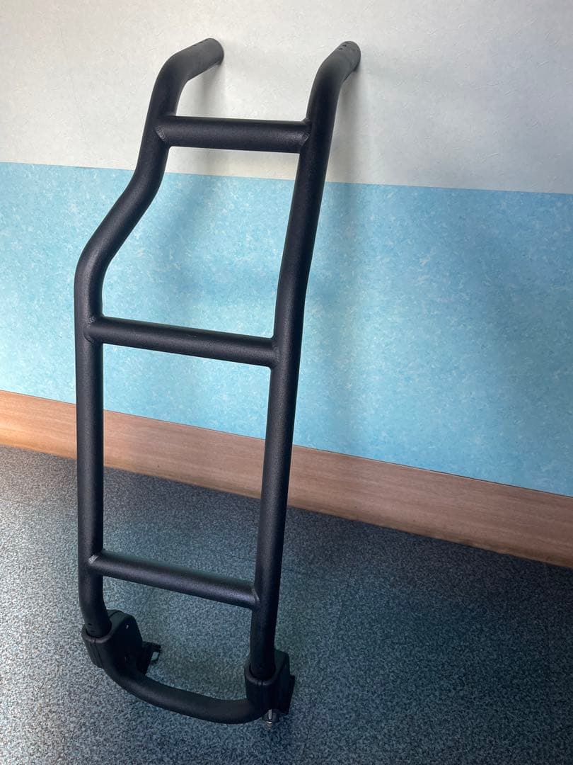 プラド150 TERZOリアラダー【チッピング塗装➕超耐久マッドブラック塗装】