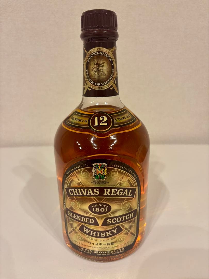 シーバスリーガル 12年 箱付 750ml 43度 未開栓