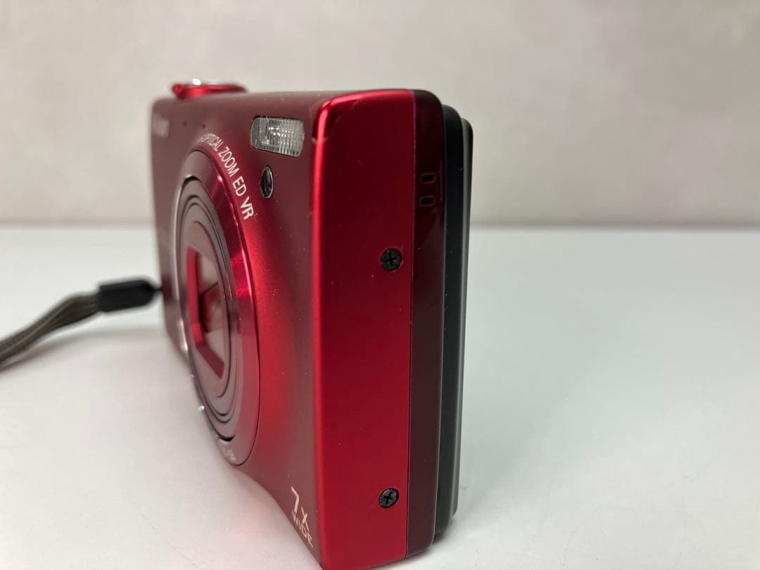 Nikon COOLPIX S6100デジタルカメラ レッド【4577】デジカメ