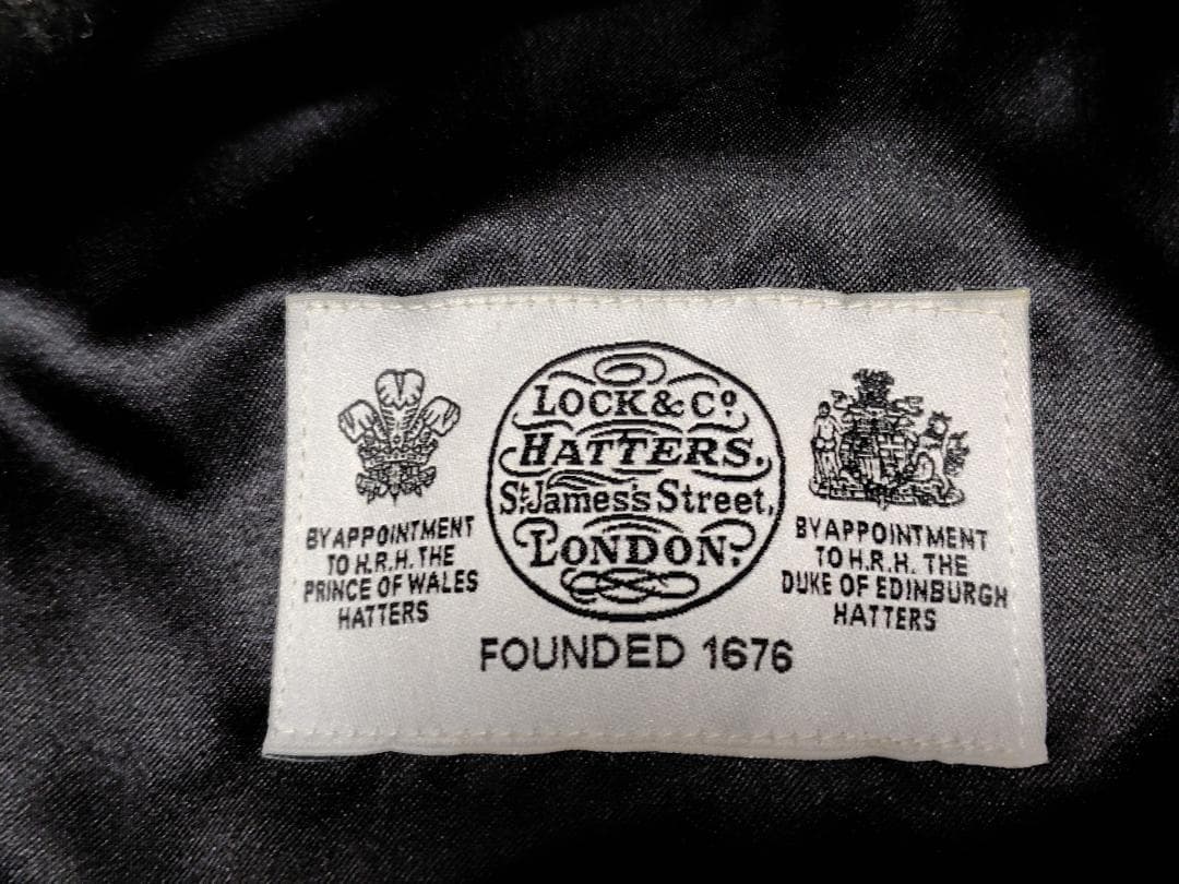 James Lock ＆ Co．Hatters キャスケット 59 L