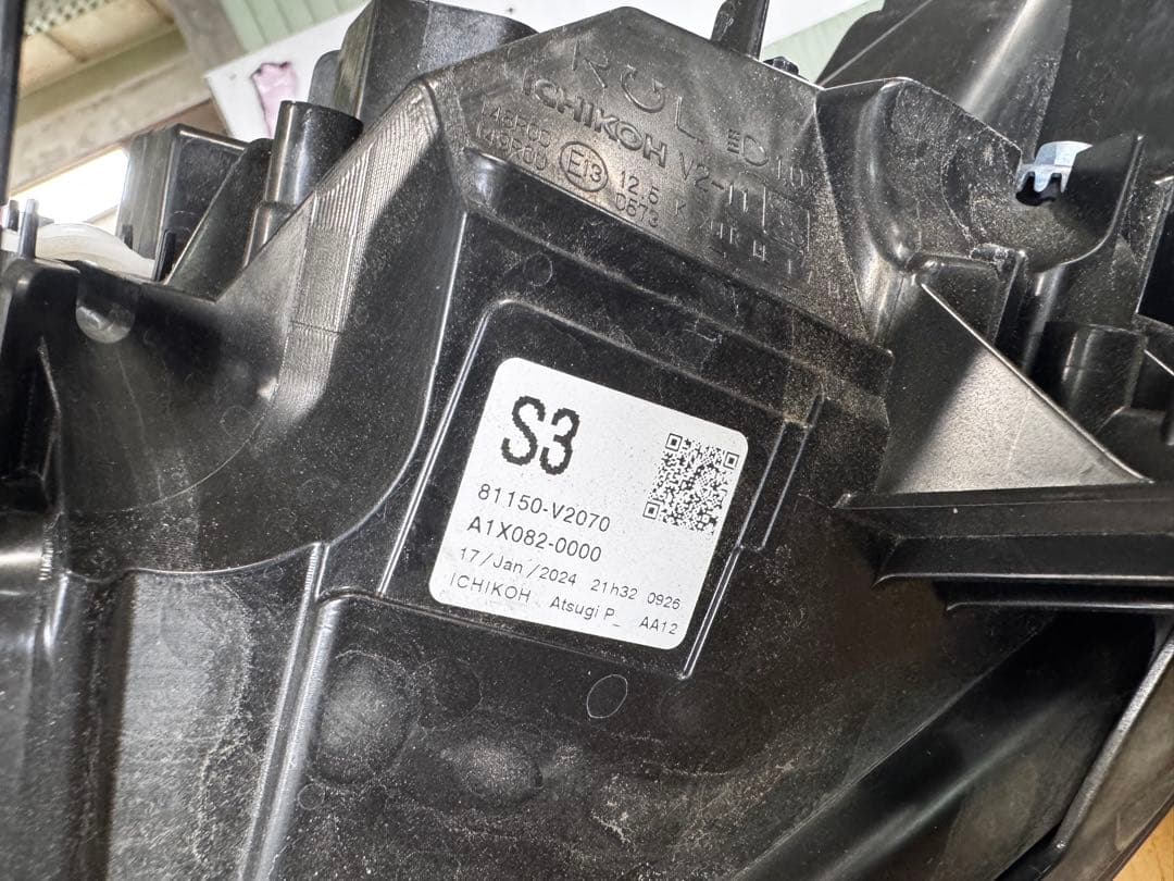 アルファード 40 左　ヘッドライト　センサー付き