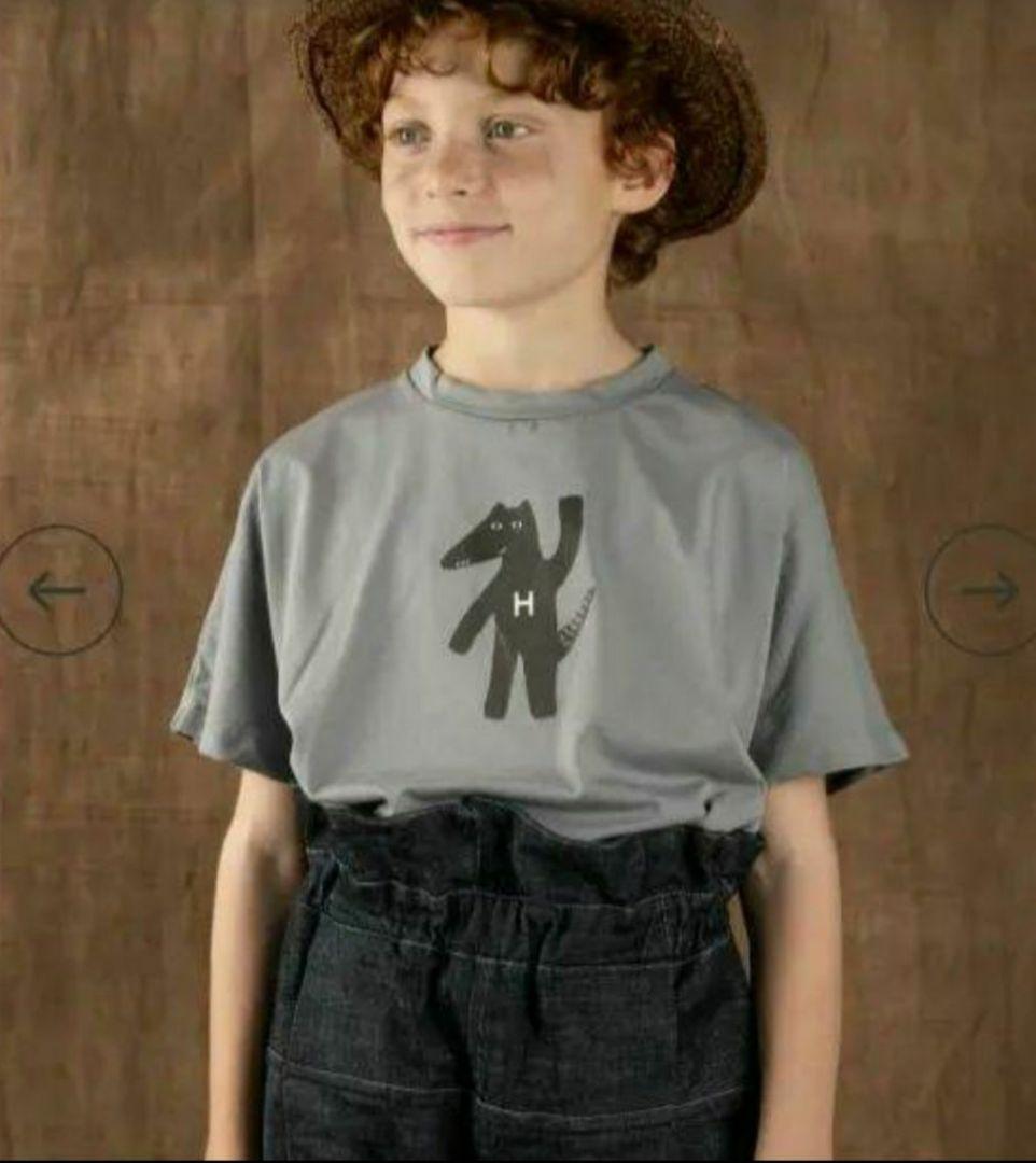 【8-9Y】HELLOLUPO　ハイウエストデニム