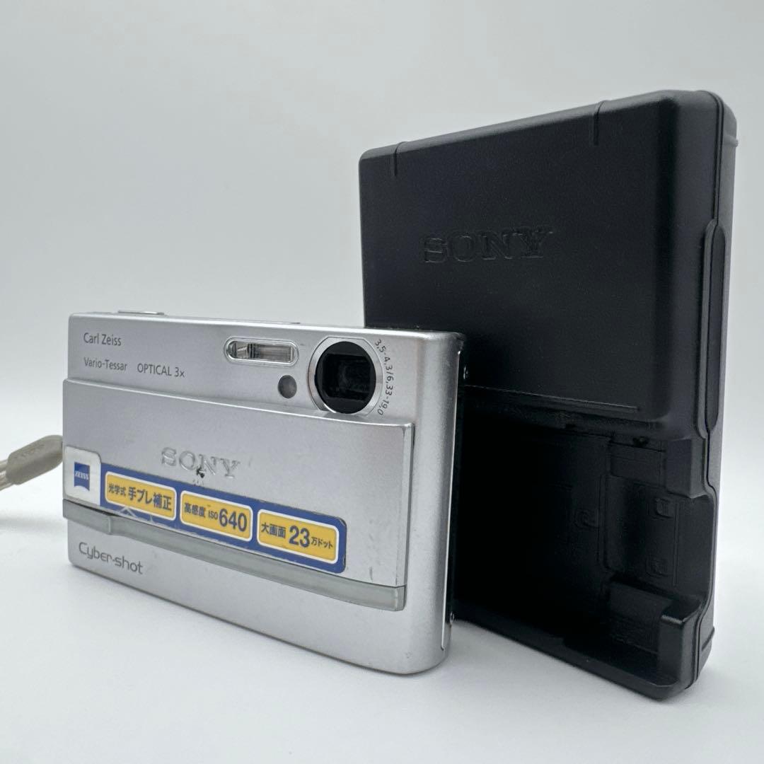 【動作確認済】SONY ソニー Cyber-Shot DSC-T9 コンデジ