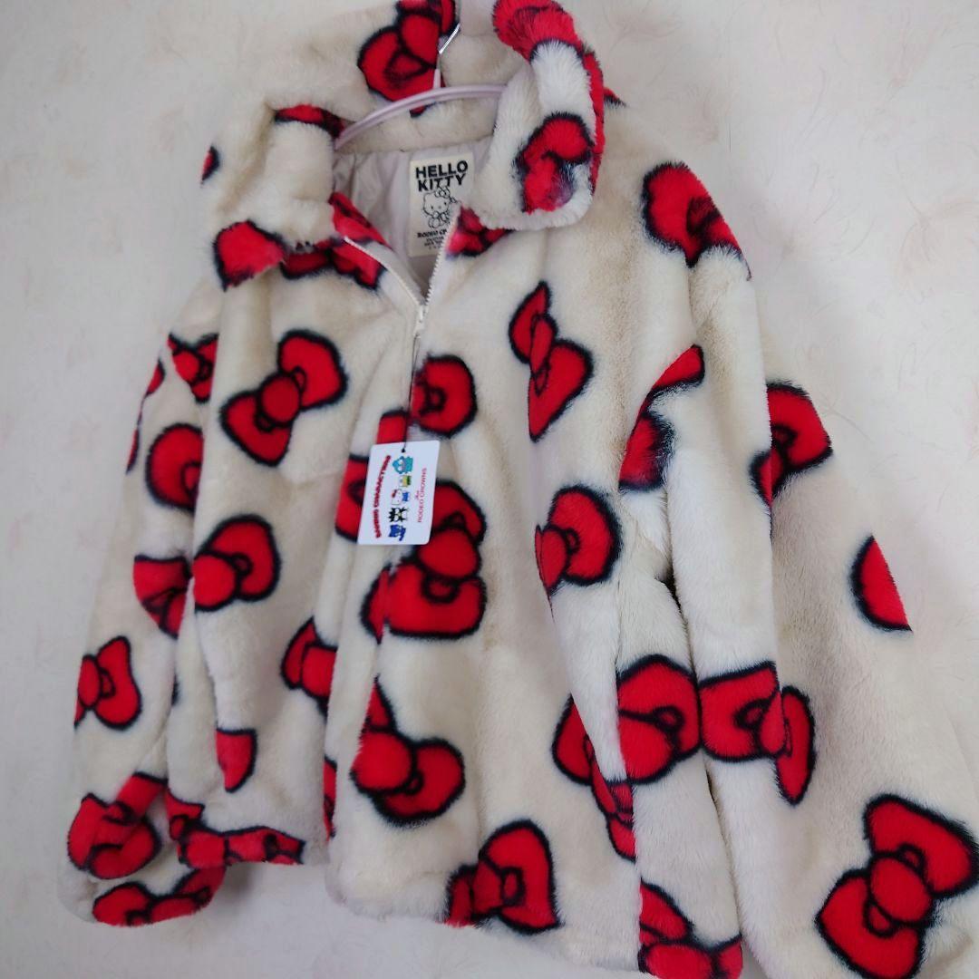 RODEO CROWNS (サンリオ)KITTY フェイクファーコート