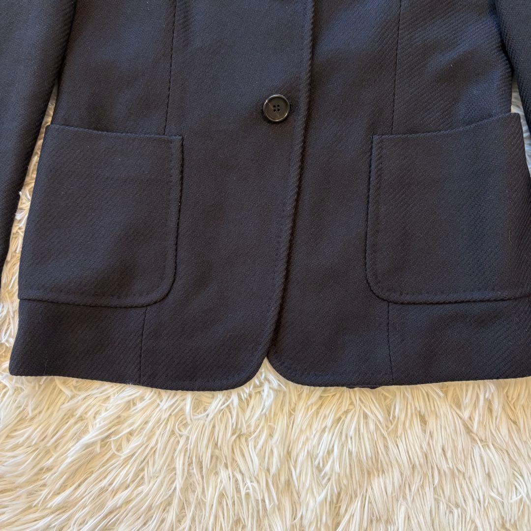 【Kiton】カシミヤ100% テーラードジャケット 38 ブラック イタリア製