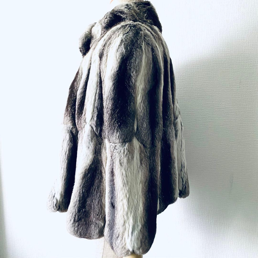 新品同様✨◆THE BANG◆200万 デンマーク王室御用達チンチラケープコート